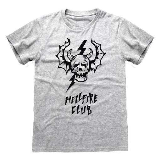 Stranger Things - Hellfire Skull - T-Shirt | yvolve Shop