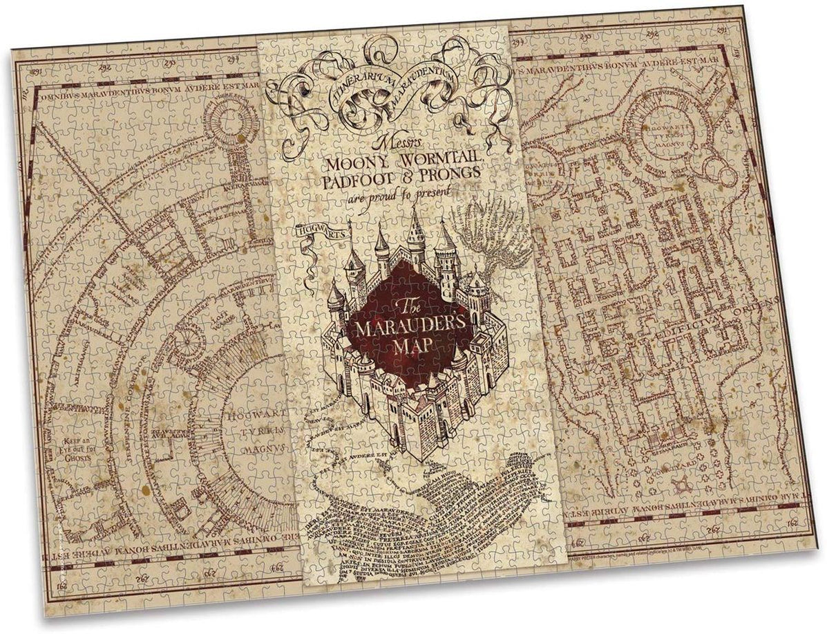 Harry Potter - Karte des Rumtreibers - Puzzle — yvolve Shop