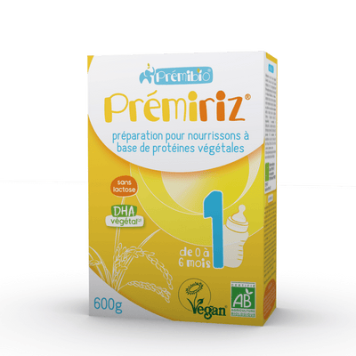 Premibio - Premiriz - Vegan Stage 1 0-6 months • 600g, EmmBaby