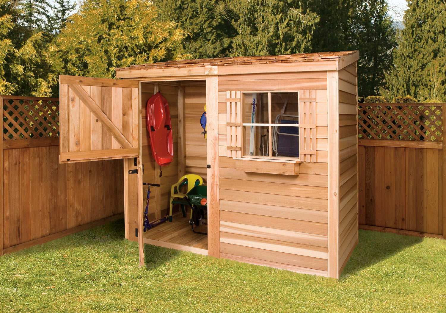 Yard Storage Sheds, 8 x 4 Shed Kits, DIY Lean to Style Plans ...