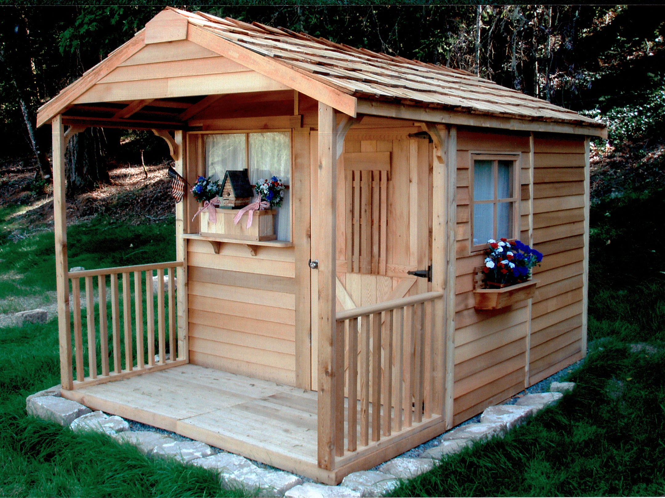 free gambrel roof storage shed plans