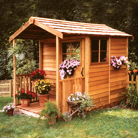 We converted a shed into a tiny house for our family-of-four – it had no water or electrics but we’ve transformed it