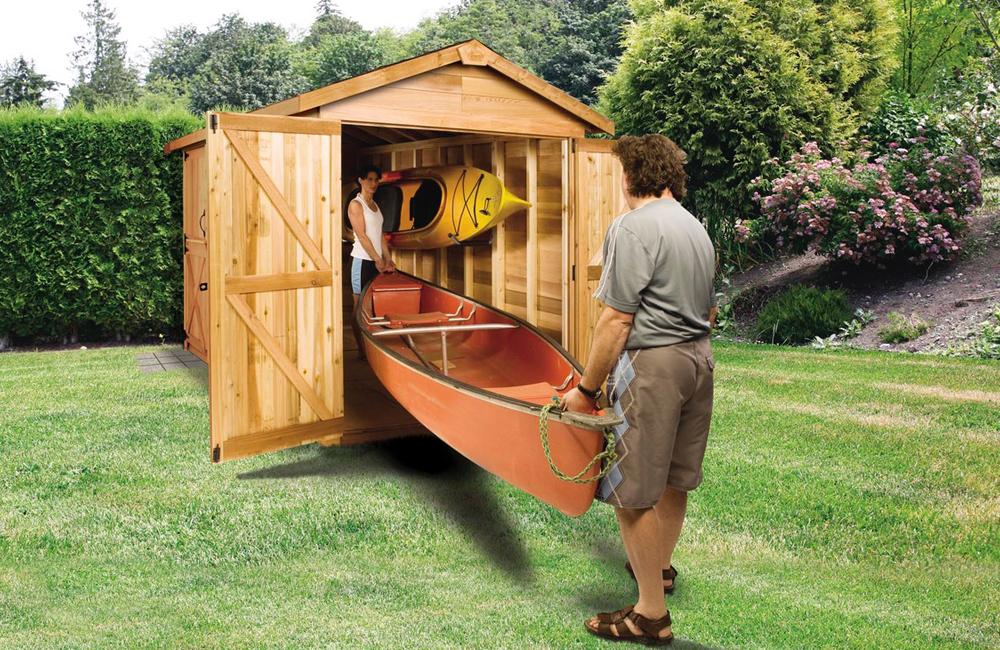 Boat Sheds, Paddle Board & Kayak Shed, Canoe Storage Sheds, DIY Plans 