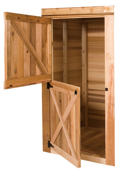 dutch door option cedarshed usa