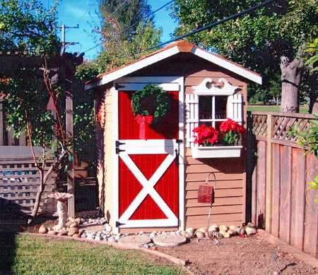 Discount wood shed kits