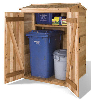 Recycling Bin Sheds, Pod Shed Kits, DIY Garbage Can ...