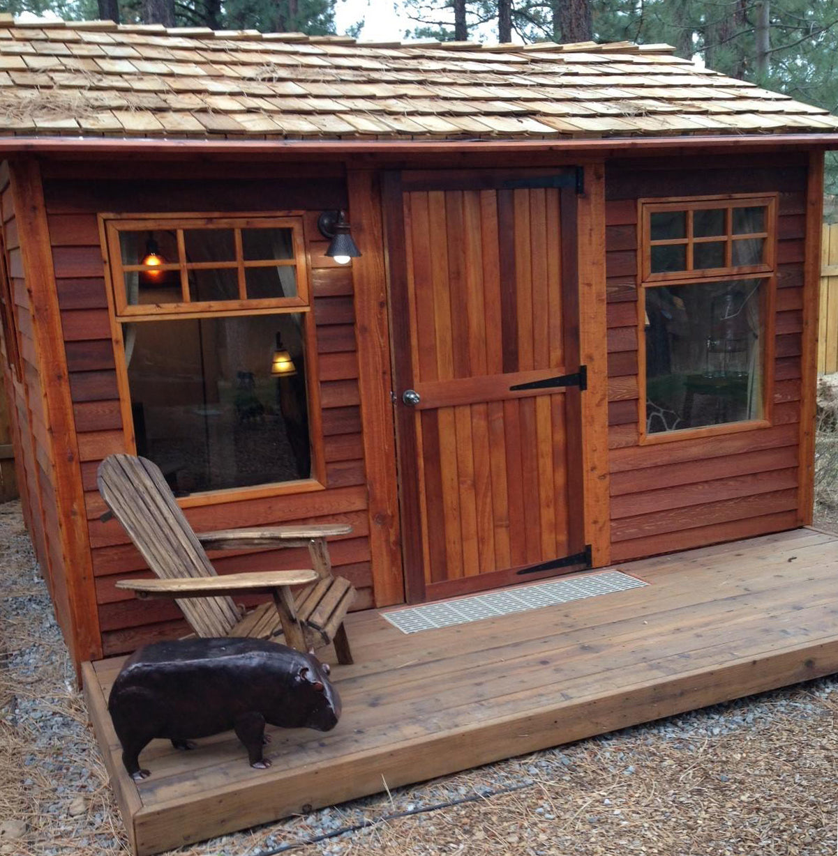 Small Cabin Kits, Cedar Cabins, Backyard Studio Sheds, DIY 