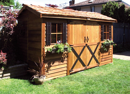 victorian 10x12 childrens wood playhouse kit w/ loft by