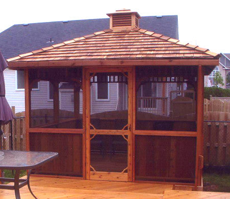 hot tub gazebos, screened gazebos, square gazebo, plans