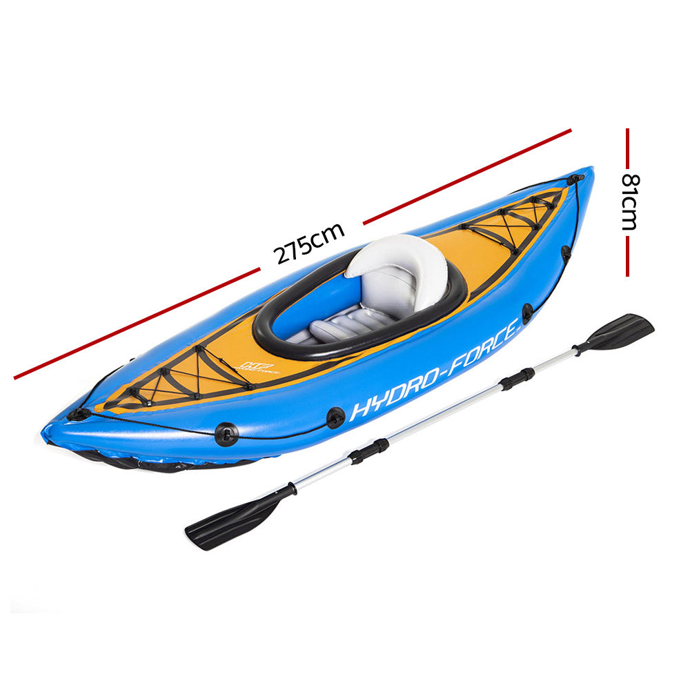 Bestway Inflatable Kayak Kayaks Fishing Boat Canoe Raft Koracle 275cm x 81cm Nexxg Australia