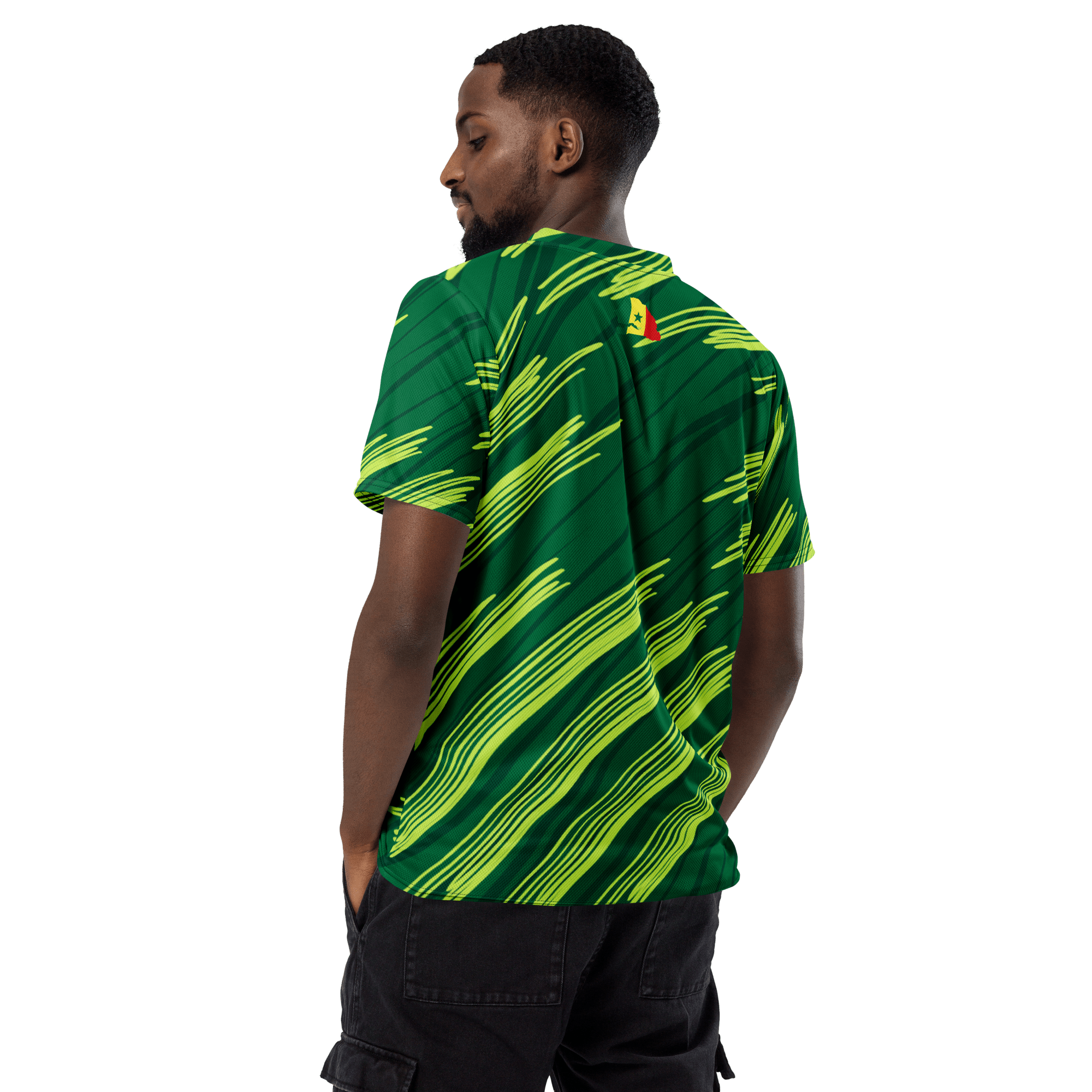 That state of the new Senegal shirt via @FSWorldUK #senegal #afcon  #footballshirtcollective #vintagefootball