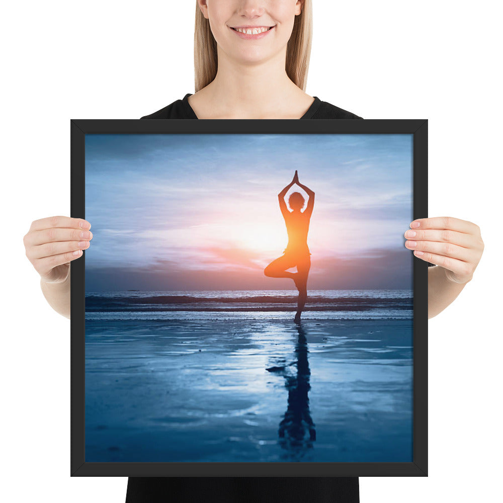 Sunrise Yoga - Meditation Wall Art