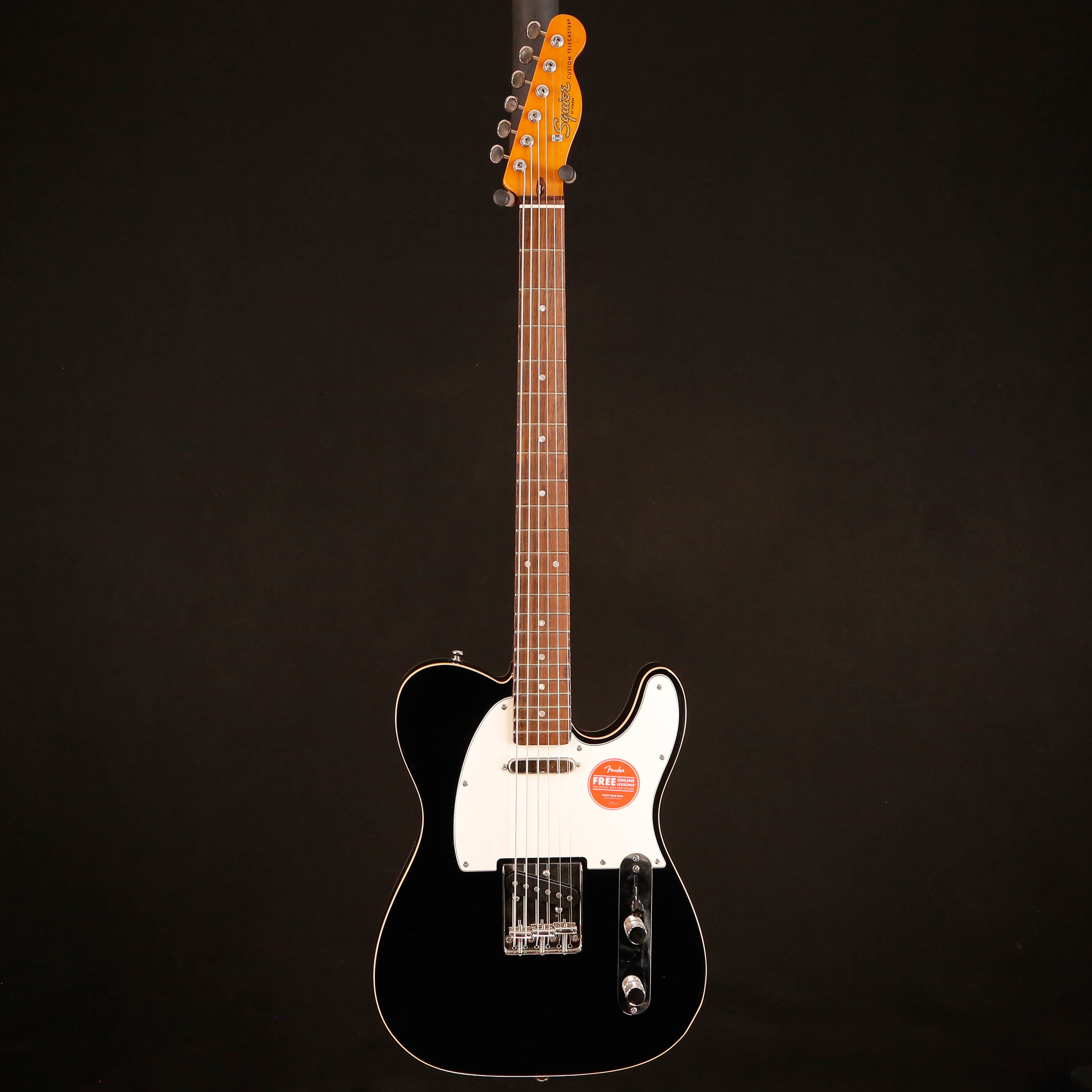 Squier Classic Vibe Baritone Custom Telecaster, Black – Melody