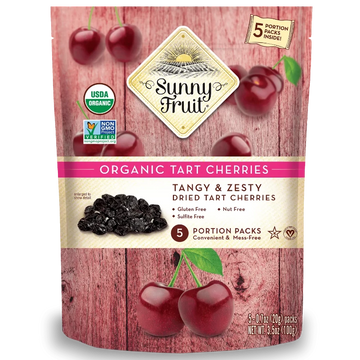 Sunny Fruit Organic Figs 5 Portion Packs 1.76 oz ( 50 g) Each