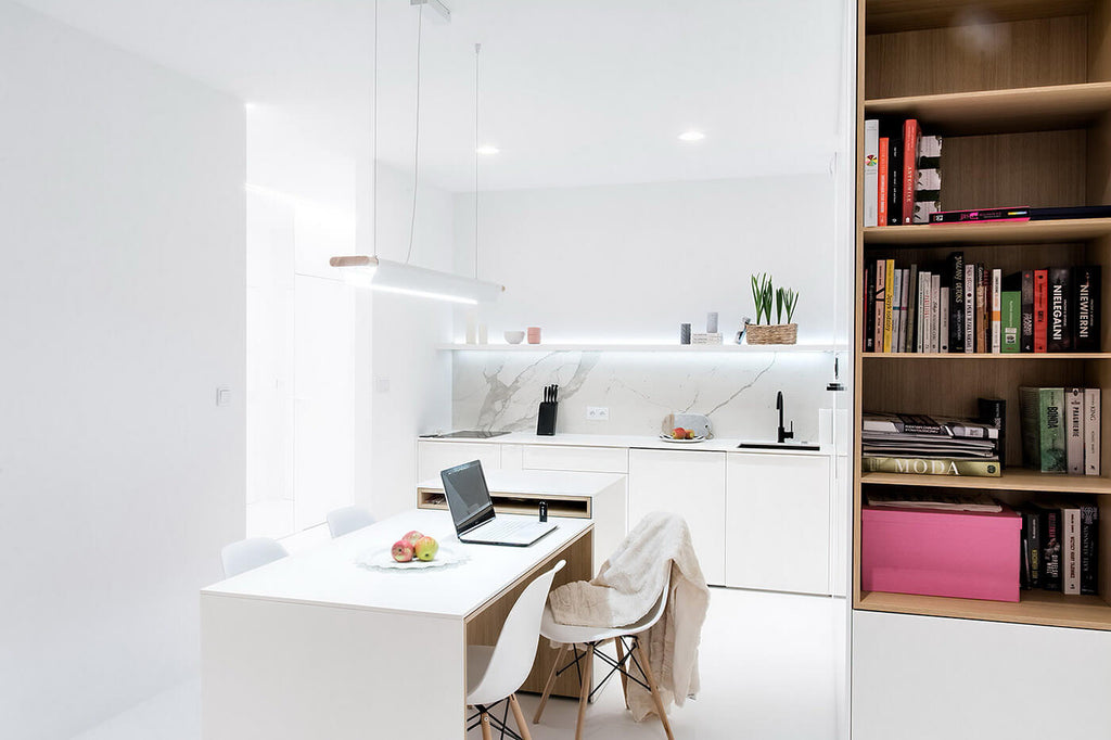 Pools appartement minimalistische kamer