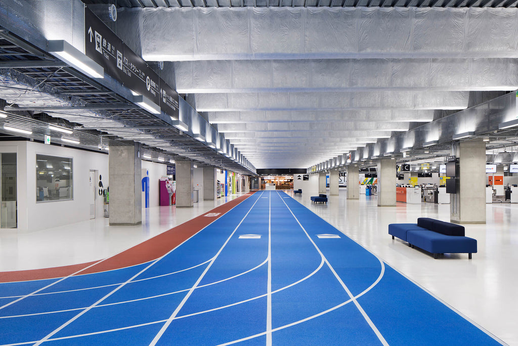 Japanese minimalist airport