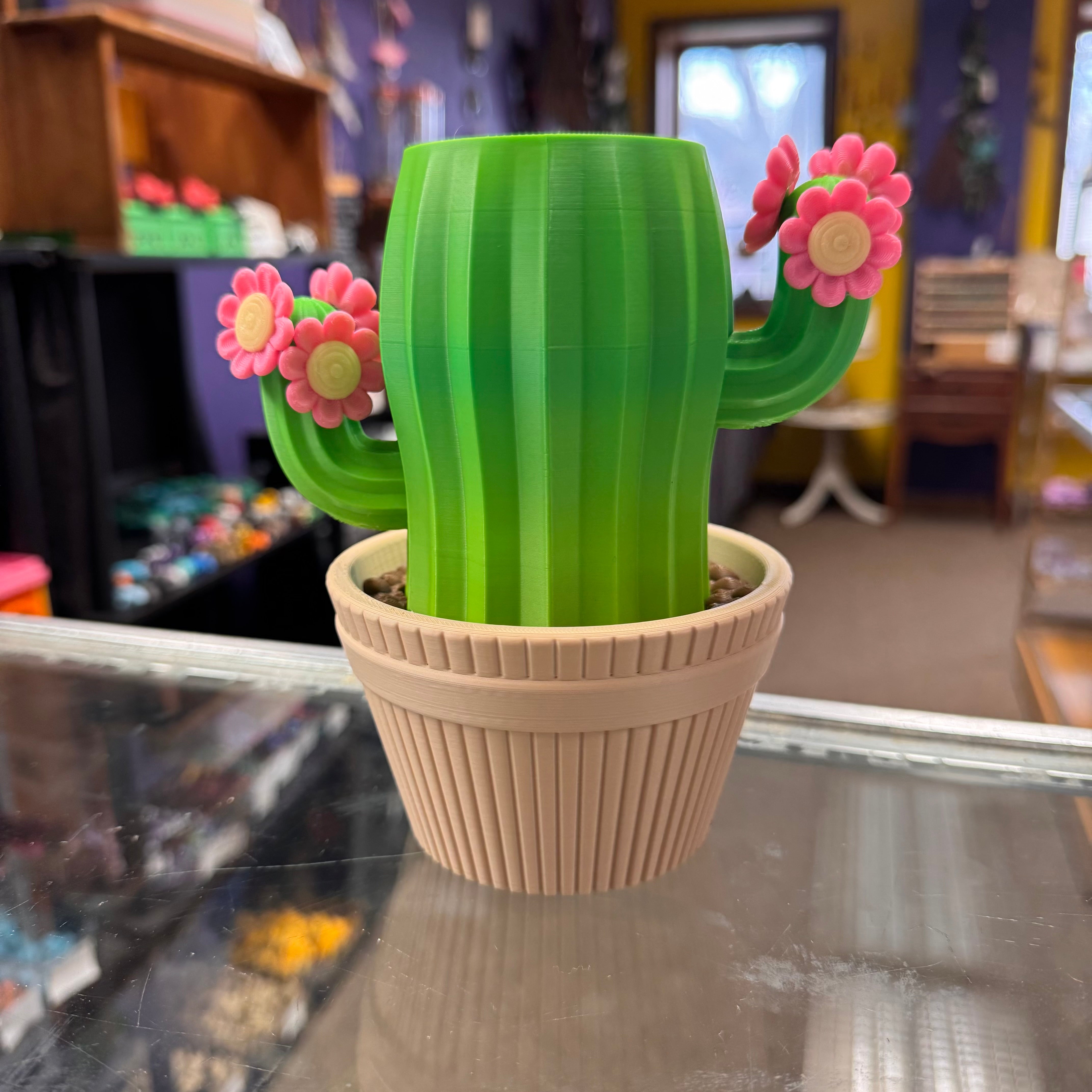 Cactus Desk Organizer