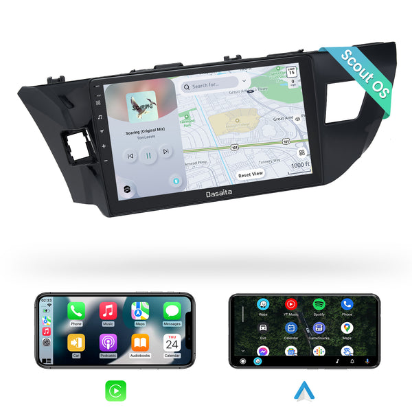 Dasaita Scout10 Universal Double Din Car Stereo 11.6 Inch Carplay Andr