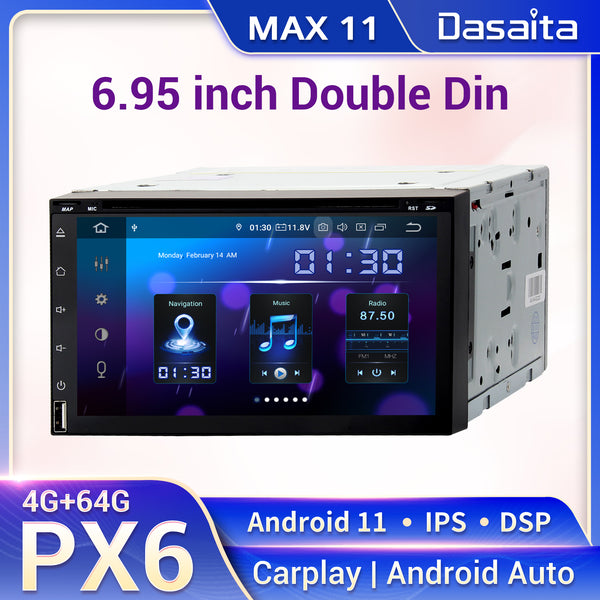 Écrans de tableau de bord intégrés Dasaita 10.2 Pouces Android 9.0 1 Din  Autoradio Bluetooth Carplay Intégré pour Mitsub 20118 - Cdiscount Auto