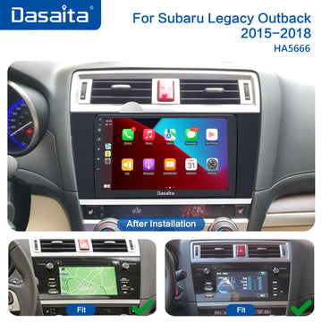 Dasaita MAX11 Subaru Legacy Outback 2015 2016 2017 2018 Car Stereo 9 I