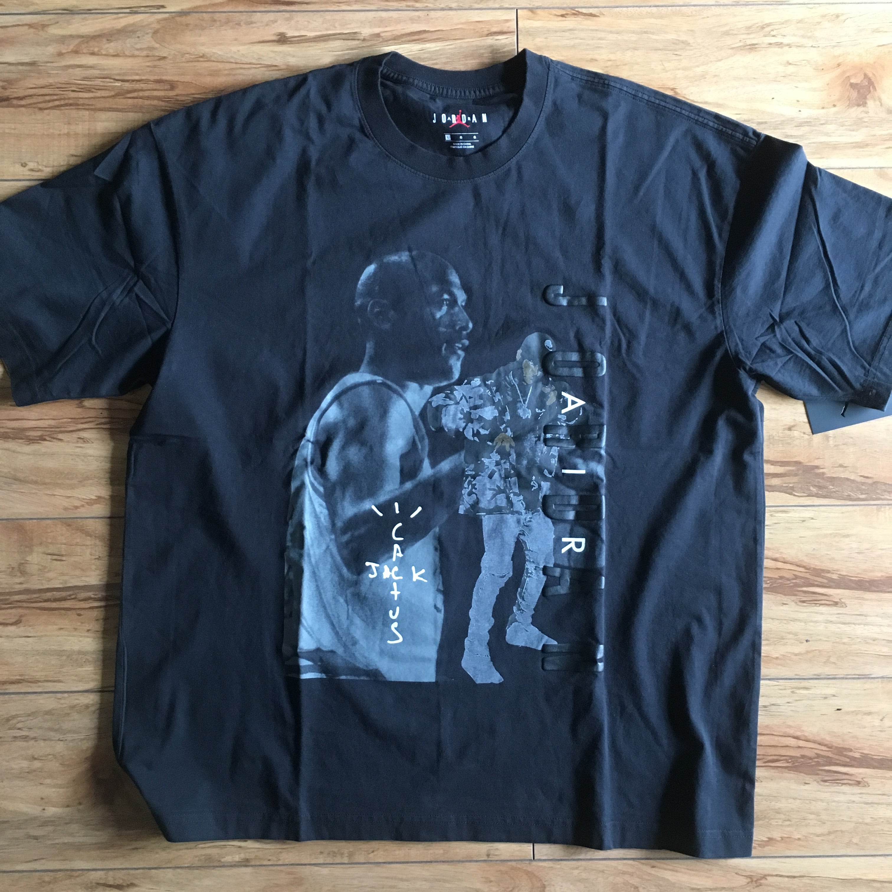 travis scott jordan shirt