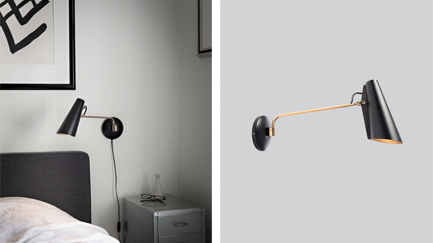 Birdy Swing Wall Light by Northern for Lighterior