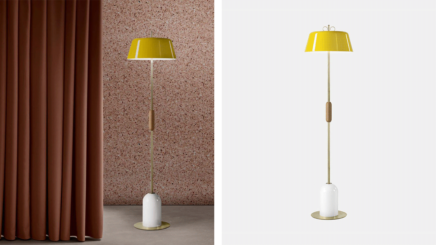 Bonton Floor Lamp by Il Fanale for Lighterior
