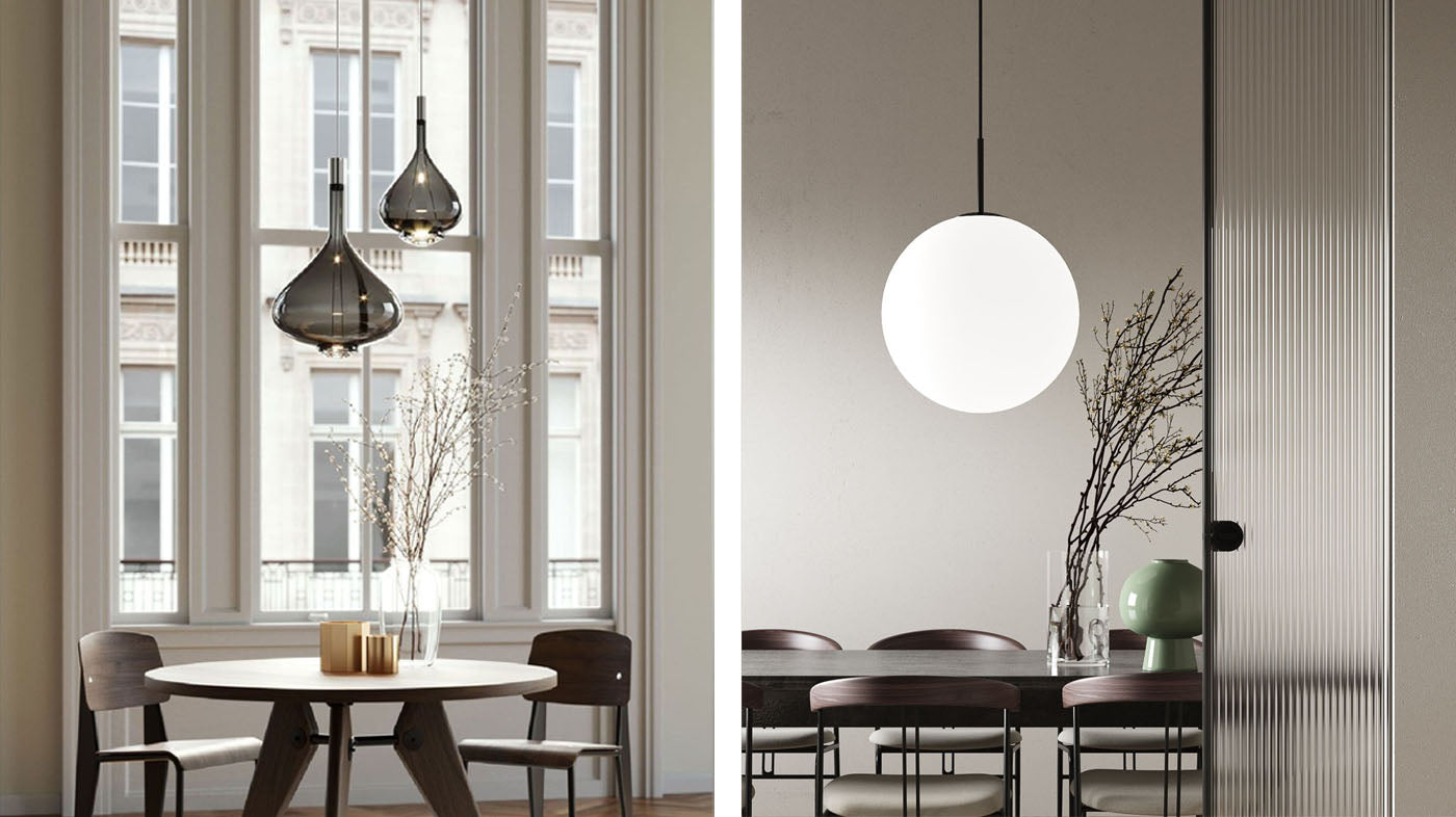 Sky-Fall Pendant Light & Orb Max Pendant Light | Designer Lighting | Lighterior