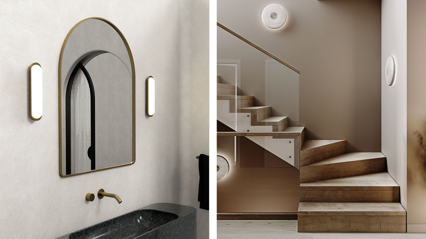 Bode Wall Light & Glint Wall light | Lighterior