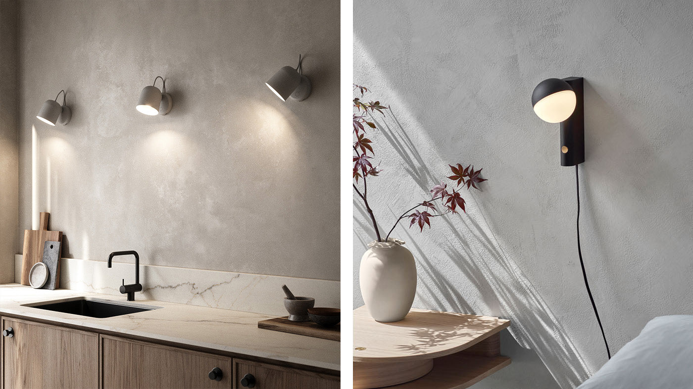 Angle Wall Light & Mini Balancer Wall/Table Lamp | Lighterior