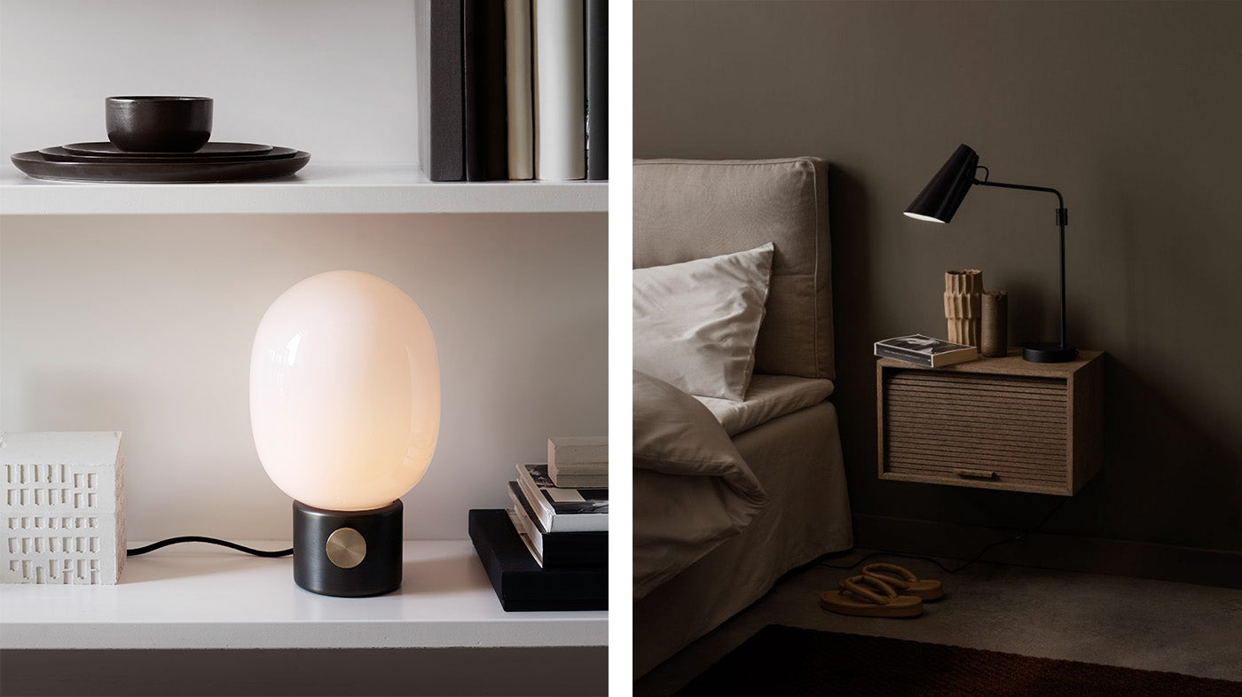 JWDA Table Lamp & Birdy Swing Table Lamp