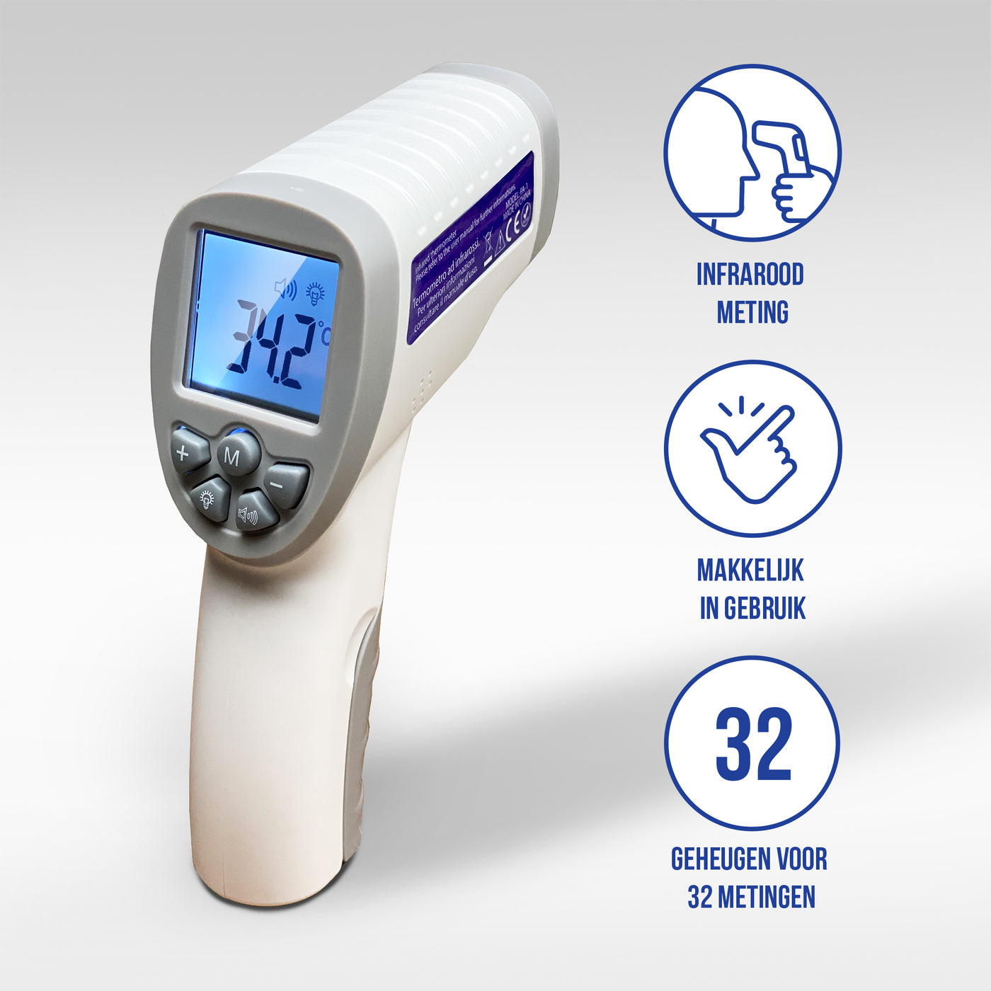 Altijd Elektropositief Gezag BeSafe PA-1 Infrarood Thermometer