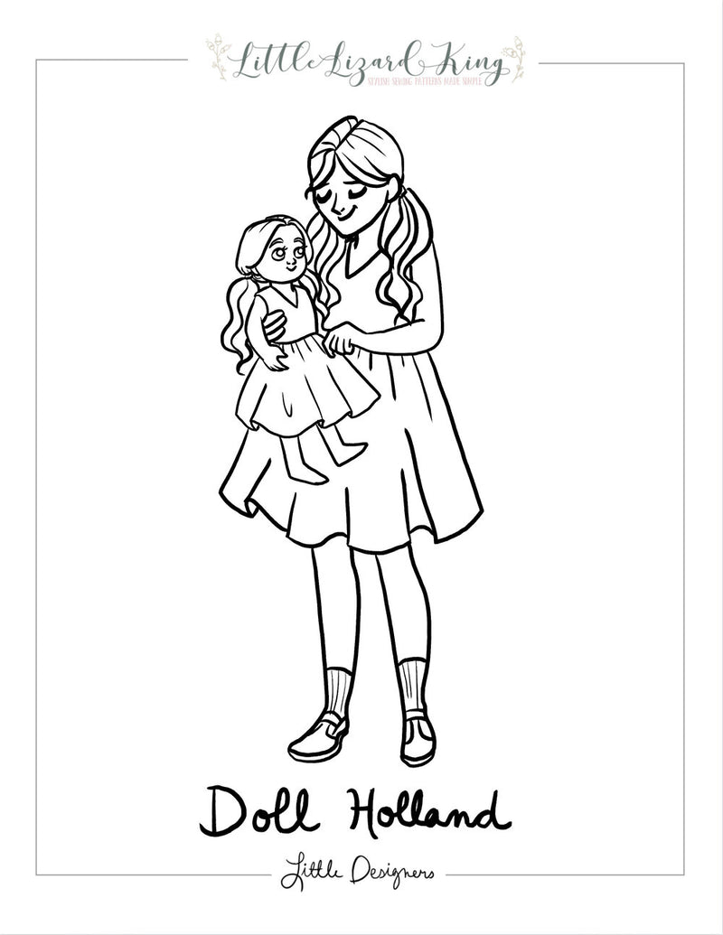 holland coloring pages