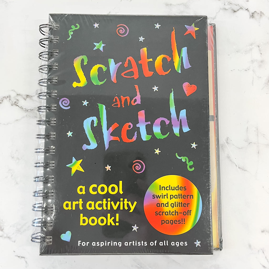 Super Scratch and Sketch: A Cool Art Activity Book for Budding Artists of  All Ages (Scratch & Sketch)