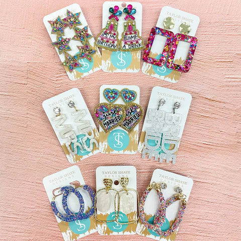 Taylor Shaye Earrings at Lylas in Plano, TX!  Lyla's is your go to boutique for cute outfits and accessories!