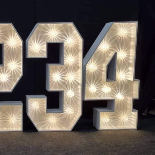 4ft LED Light Up Number 1 – JEvents