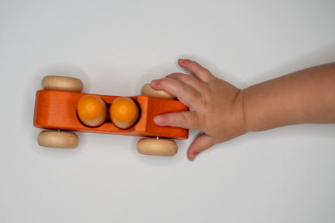 Wooden toy car for kids