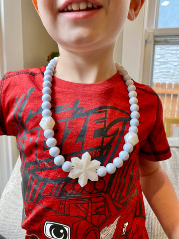 Toddler Elsa Necklace, Elsa gift for toddler, elsa toddler necklace, frozen necklace for toddler