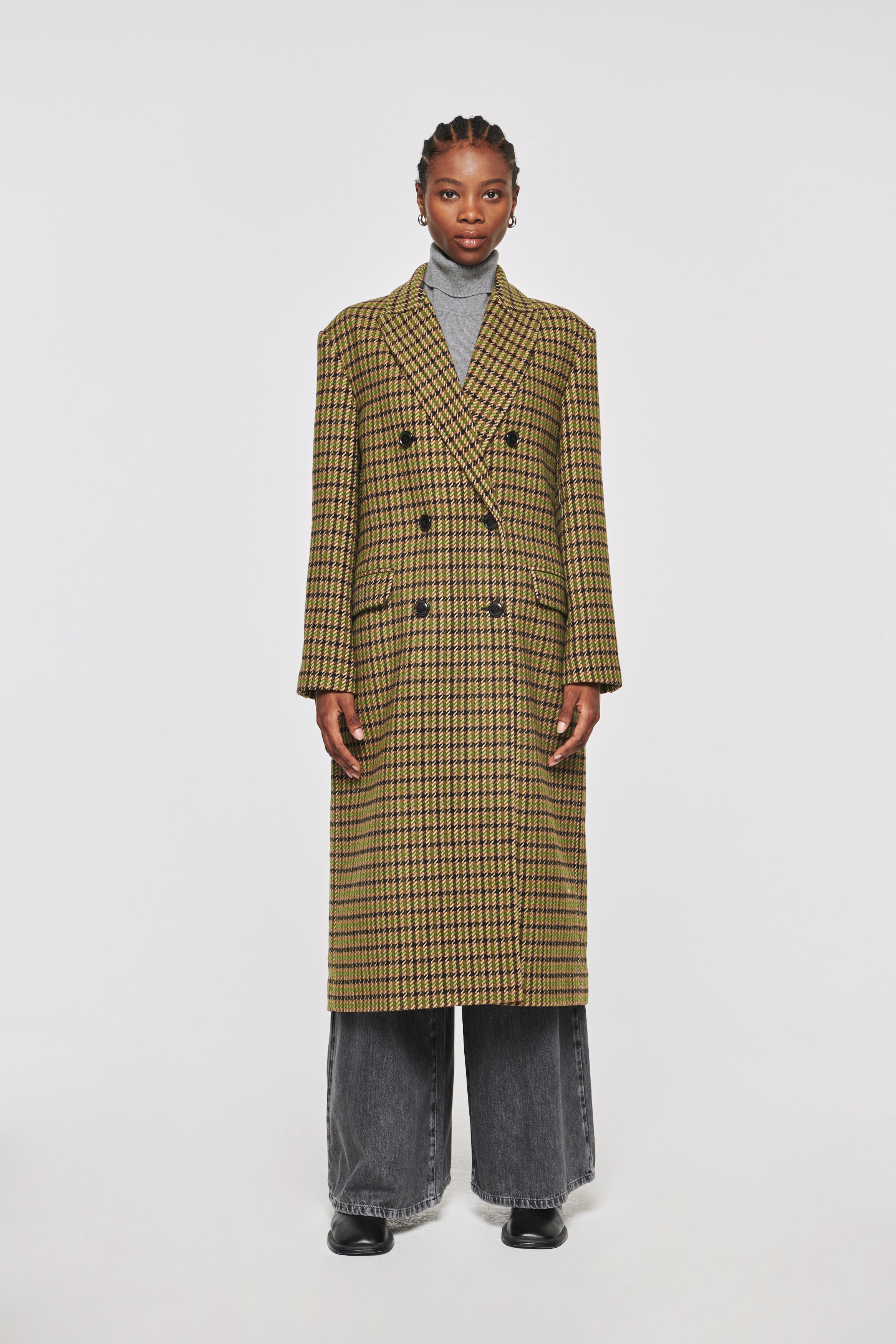 Kennedy Double Breasted Coat, Heritage Check / UK 22 product