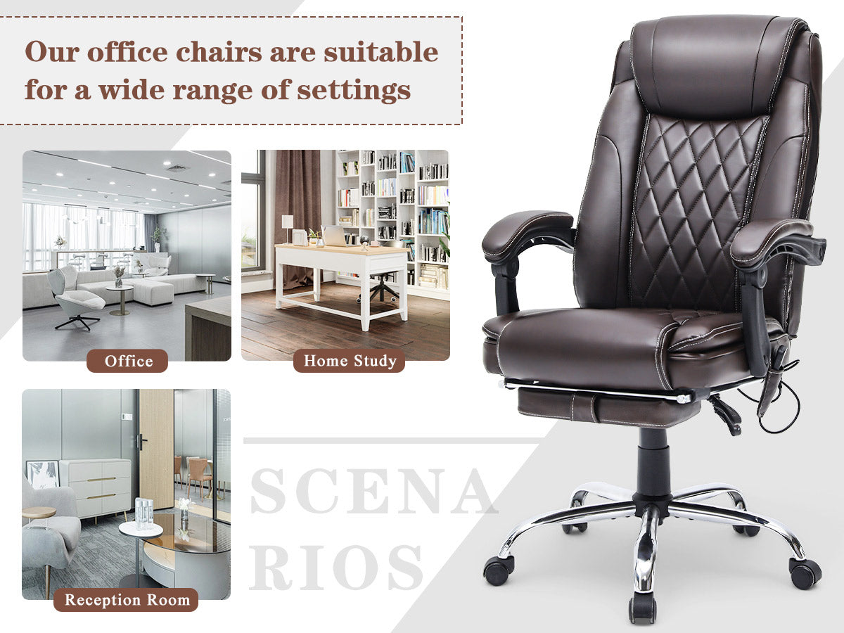 Our office chairs are suitable for a wide range of settings, such as office, home study and reception room.