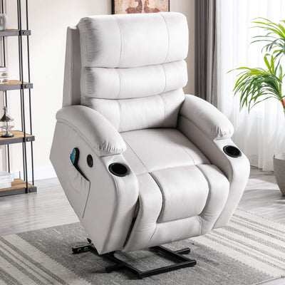 HOMREST Reclining Office Chair with Massage, Ergonomic Office