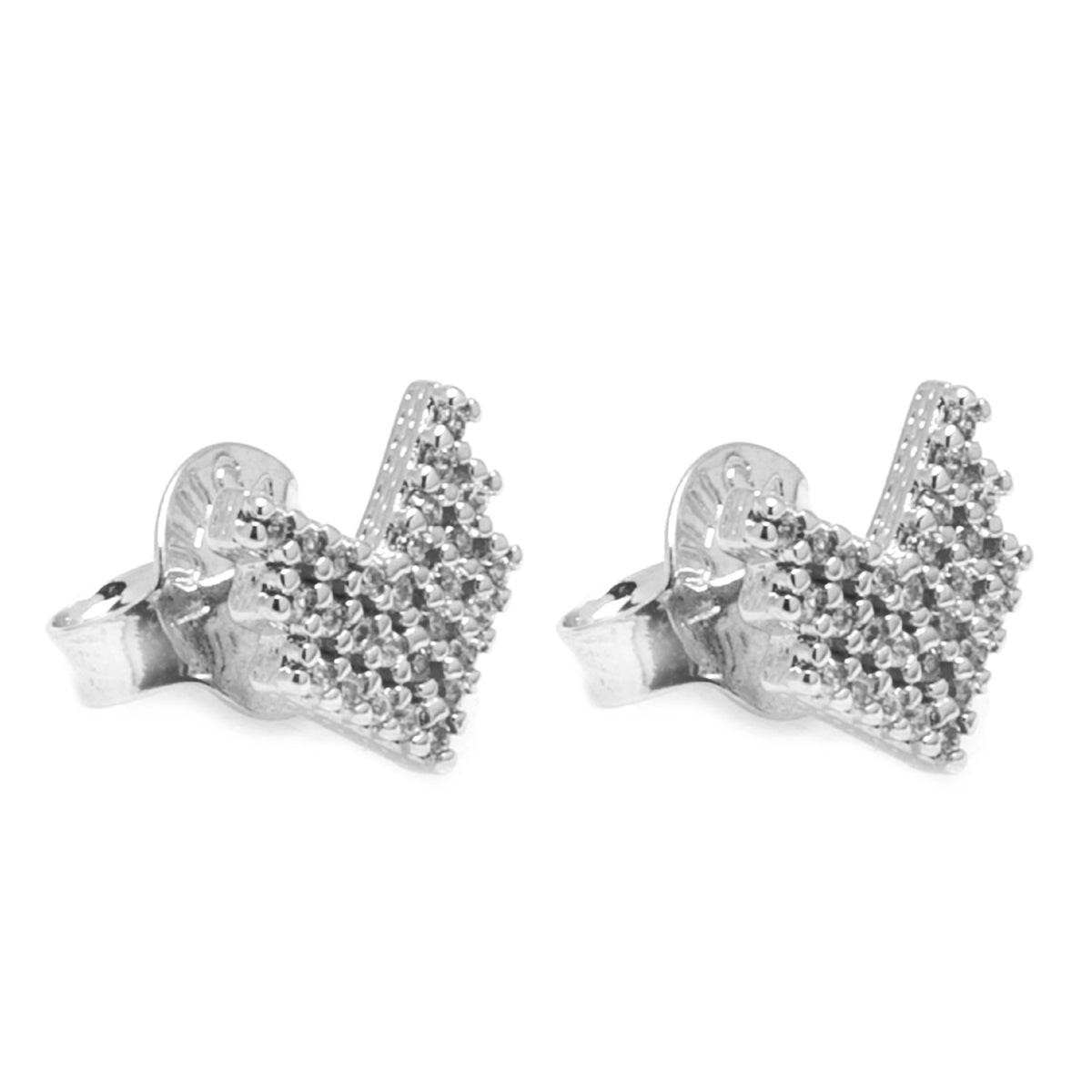 Pavé Arrow Stud