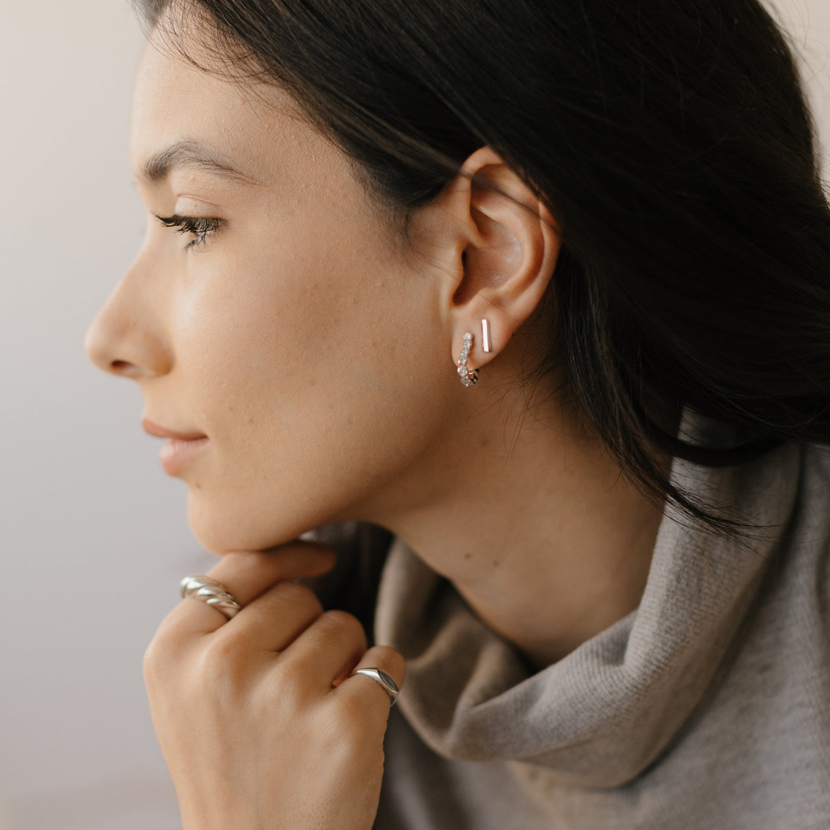 Baby Tennis Earring