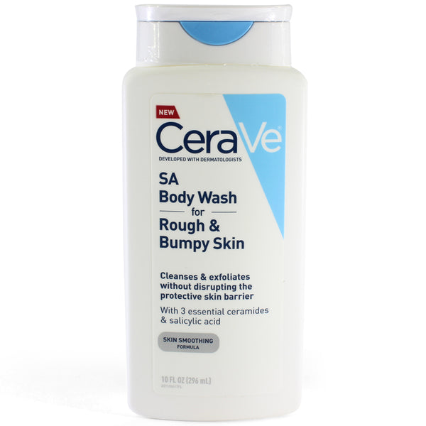 CeraVe 296mL SA Body Wash for Rough and Bumpy Skin – Skincare Australia