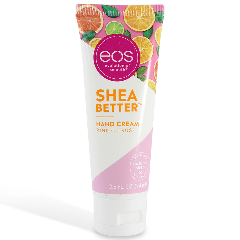 Eos 74mL Pink Citrus Shea Better Moisturising Hand Cream Skincare