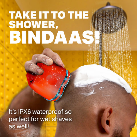 IPX6 waterproof headshaver pro