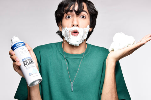 Lather up before shaving your beard