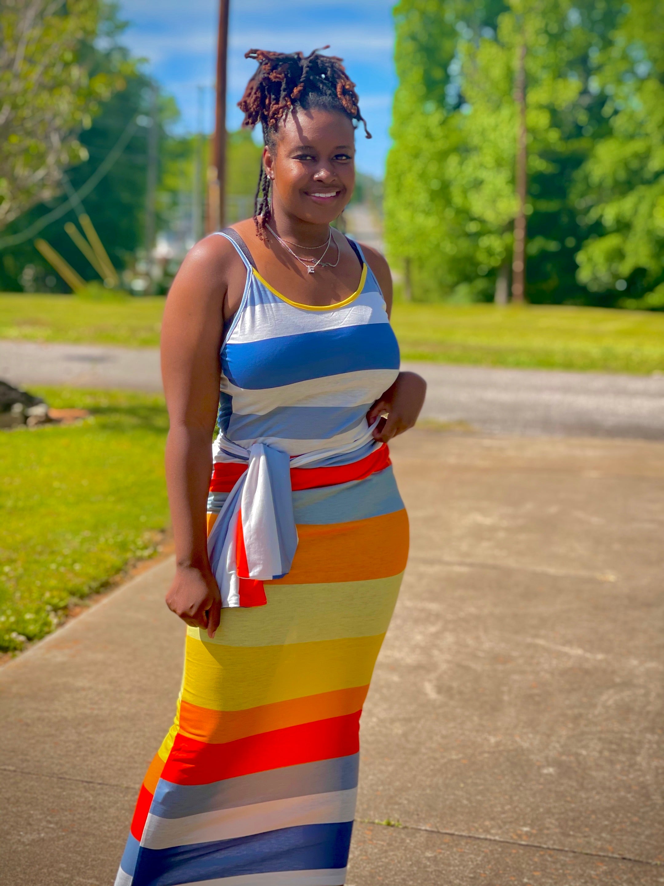 Stripe Dress