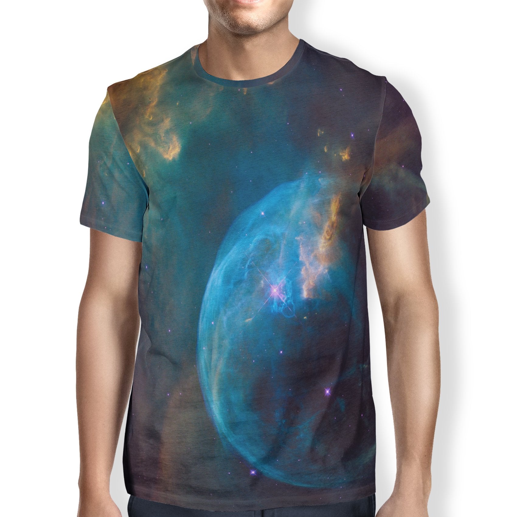 Nebula Men's T-Shirt - RL Click Deals
