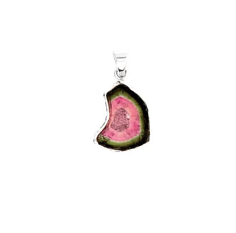Image of Watermelon Tourmaline Pendant